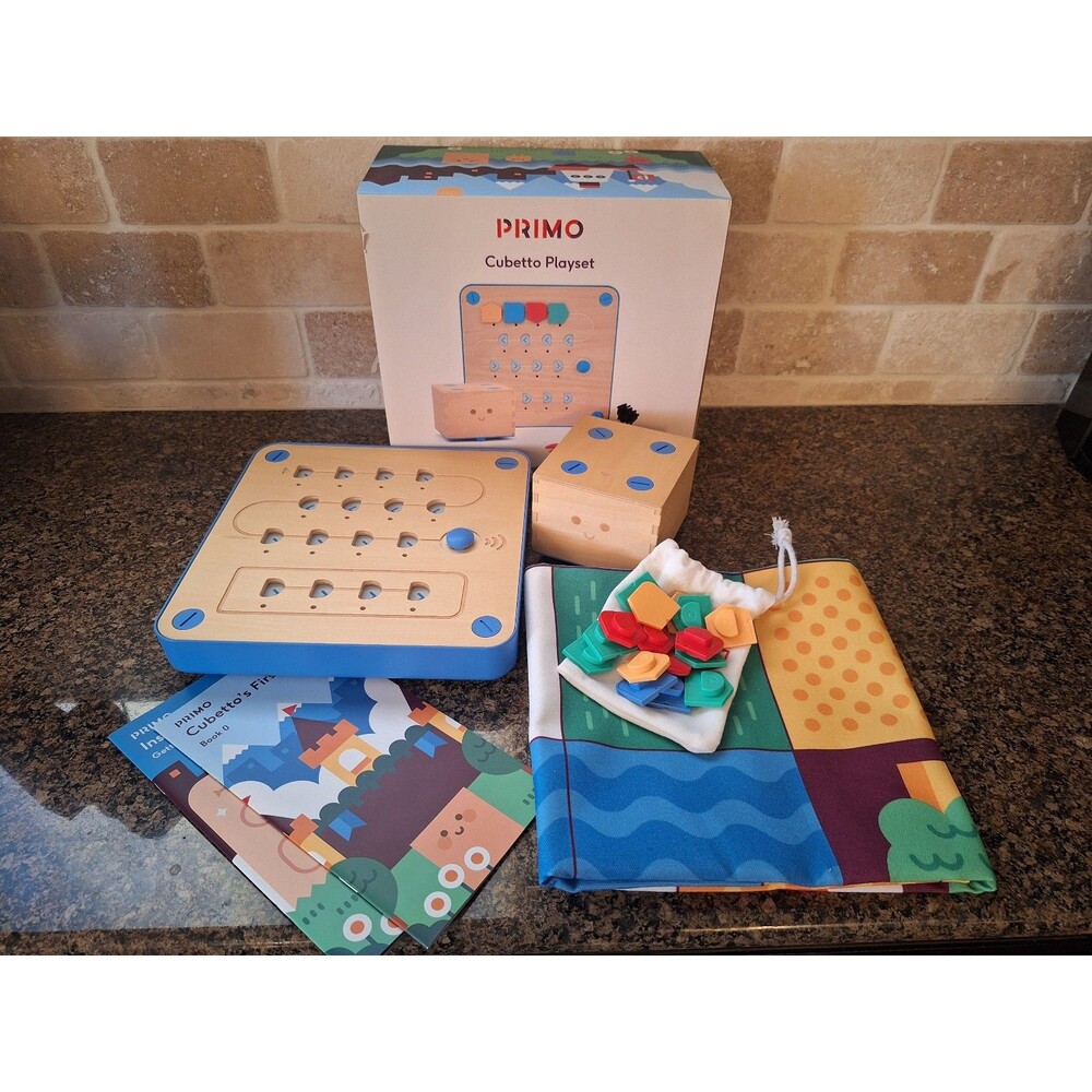 Primo Cubetto Classic Playset Coding Educational Robot